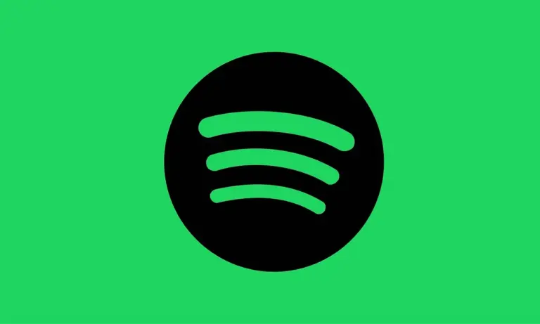 Spotify logo on green background